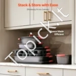 Profesionalus Kepimo Formų Rinkinys 10 Dalių, Anglinis Plienas, Juoda - Image 6