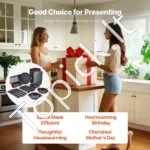 Profesionalus Kepimo Formų Rinkinys 10 Dalių, Anglinis Plienas, Juoda - Image 7