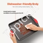 Profesionalus Kepimo Formų Rinkinys 3 vnt ,Plienas, Juoda - Image 4