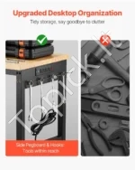 Profesionalus Reguliuojamas Darbastalis su Ratukais (1524 x 559 mm) - Image 6