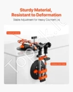 Profesionalus Reguliuojamas Siūlių Sujungėjas (2 vnt.), 152 mm Vakuumo Siurbtukai, 200 kg - Image 4