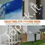 Profesionalus Slėginis Dažymo Bakas 10L (Φ 24 x 25 cm), Plieninis, Maks. 4.8 bar - Image 5