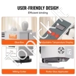 Profesionalus Terminio Įrišimo Aparatas, 400 Lapų (50 mm), A3/A4/A5, Plienas, 330 mm Ilgis - Image 4