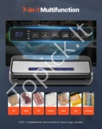 Profesionalus Vakuuminis Maisto Pakuotojas 7-in-1, 120W, Vakuumatorius - Image 3