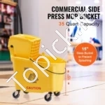 Profesionalus Valymo Kibiras su Šoniniu Gręžtuvu ir Ratais - Image 2