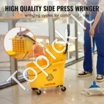 Profesionalus Valymo Kibiras su Šoniniu Gręžtuvu ir Ratais - Image 4