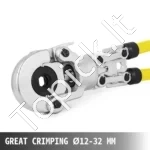 Rankinė Vamzdžių Presavimo Žnyplė TH (16-32 mm) ir V Kontūrų (12-28 mm) - Image 2