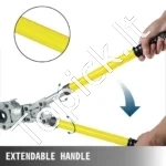 Rankinė Vamzdžių Presavimo Žnyplė TH (16-32 mm) ir V Kontūrų (12-28 mm) - Image 4