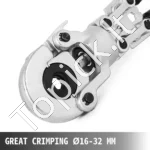 Rankinė Vamzdžių Presavimo Žnyplė TH ir U Kontūrų (16 mm - 32 mm), 6T - Image 2