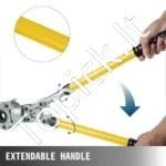 Rankinė Vamzdžių Presavimo Žnyplė TH ir U Kontūrų (16 mm - 32 mm), 6T - Image 4