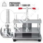 Rankinis Dokumentų Lyginimo Presas, A4 (305x220 mm), 1500 kg Spaudimo - Image 4