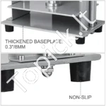Rankinis Dokumentų Lyginimo Presas, A4 (305x220 mm), 1500 kg Spaudimo - Image 5