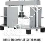 Rankinis Dokumentų Lyginimo Presas, A4 (305x220 mm), 1500 kg Spaudimo - Image 6