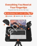 Reguliuojamas Dviračio Stalo Stovas su Trikojio Atrama - Image 3