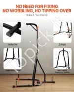 Reguliuojamas, Sulankstomas Bokso Maišo Stovas, Plienas, Maks. Apkrova 60 kg - Image 3