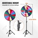 Reguliuojamo Aukščio Laimės Rato Stovas su Trikoju, 14 Segmentų, 61 cm - Image 4