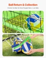 Reguliuojamo Aukščio Nešiojamas Tinklinio Treniruočių Tinklas - Image 3