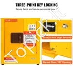 Saugos Spintelė Degiems Skysčiams (41.6 Litrų), 43 x 43 x 46.3 cm, Cinkuotas Plienas - Image 5