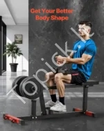 Sėdima Blauzdos Treniravimo Mašina (Calf Machine), Plieninis Rėmas, Iki 158,8 kg - Image 7