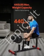 Sėdima Blauzdos Treniravimo Mašina (Calf Machine), Plieninis Rėmas, Iki 158,8 kg - Image 2