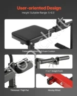 Sėdima Blauzdos Treniravimo Mašina (Calf Machine), Plieninis Rėmas, Iki 158,8 kg - Image 4