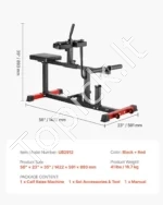 Sėdima Blauzdos Treniravimo Mašina (Calf Machine), Plieninis Rėmas, Iki 158,8 kg - Image 6