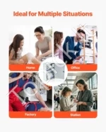 Sieninė Pirmosios Pagalbos Dėžė , 46 x 30 x 14 cm, Metalinė Spintelė, 1000 Dalių Komplektas - Image 6