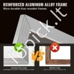 Šilkografijos Rėmelių Komplektas 3 Vnt., Aliuminis, 110 Akių - Image 7