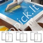 Šilkografijos Rėmelių Rinkinys 6 Vnt., Dideli Rėmai 40,6 x 50,8 cm, 110 Akys - Image 3