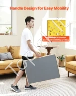 Sukama Puzlės Lenta (Stovas) 1000 Detalių, su 4 Stalčiais, Pušies Mediena, Matmenys 760 x 560 x 32 mm - Image 6