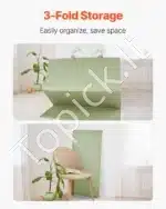 Sulankstoma Japoniška Tatamio Grindų Danga/Gultas iš Nendrių Žolės. 211 x 140 x 1.3 cm, Natūrali Spalva - Image 6