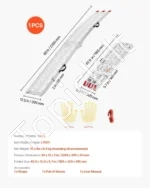 Sulankstoma Pakrovimo/Užvažiavimo Rampa Motociklui/Traktoriukui, 3050 mm x 295 mm, 340 kg - Image 7