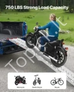 Sulankstoma Pakrovimo/Užvažiavimo Rampa Motociklui/Traktoriukui, 3050 mm x 295 mm, 340 kg - Image 2