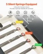 Sulankstomas Pilates Reformeris, Aliuminio Rėmas, 109 x 56 x 23 cm (sulankstytas), iki 181,44 kg - Image 2