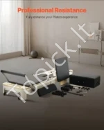 Sulankstomas Pilates Reformeris, Aliuminio Rėmas, 109 x 56 x 23 cm (sulankstytas), iki 181,44 kg - Image 3