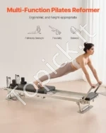 Sulankstomas Pilates Reformeris (Pilateso Mašina) Iš Plieno, 252 x 62 x 77 cm, Iki 181,44 kg - Image 6