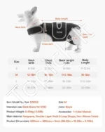 Šuns Nugaros Įtvaras / Petnešos, Skirtas Stuburo Palaikymui ir IVDD - Image 6