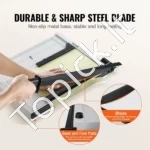 Svertinė Popieriaus Giljotina A3/A4, 16 Lapų, 381 mm Pjovimo Ilgis - Image 4