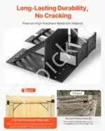 T formos Kampinių Vartų Rėmo Sutvirtinimo Rinkiniai Nuo Nusileidimo| 2 VNT. Komplektas (305 x 195 x 38 mm) - Image 4