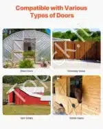 T formos Kampinių Vartų Rėmo Sutvirtinimo Rinkiniai Nuo Nusileidimo| 2 VNT. Komplektas (305 x 195 x 38 mm) - Image 5