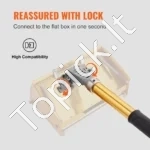 Teleskopinė Rankena Tinkavimo Apdailos Dėžei, Ištraukiama nuo 102 cm iki 161,8 cm, Reguliuojama, Aliuminio Lydinys - Image 3