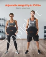 Treniruočių Smėlio Maišas (Sandbag), 45 kg Maks. Talpa, 40 x 23 cm, Tvirta 1000D Nailono Medžiaga - Image 4