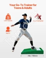 Tvirta Nešiojama Beisbolo/Softbolo Mėtimo Platforma: 250 kg Apkrova - Image 2