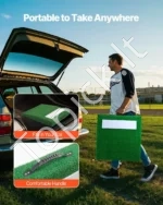 Tvirta Nešiojama Beisbolo/Softbolo Mėtimo Platforma: 250 kg Apkrova - Image 4