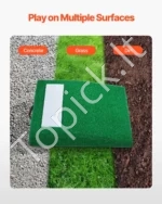 Tvirta Nešiojama Beisbolo/Softbolo Mėtimo Platforma: 250 kg Apkrova - Image 6