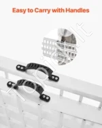 Tvirta Sulankstoma Užvažiavimo Aliuminio Rampa, 3050 mm x 450 mm, 680 kg, Keturračiui, Motociklui Ir Vežimėliui - Image 6