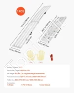 Tvirta Sulankstoma Užvažiavimo Aliuminio Rampa, 3050 mm x 450 mm, 680 kg, Keturračiui, Motociklui Ir Vežimėliui - Image 7