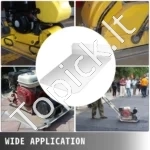 Tvirtas Tankintuvo Padas Su Tvirtinimo Spaustukais, 48,5 cm x 49 cm, Storis 6 mm - Image 3