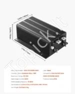 Ultra Galingas Golfo Vežimėlio Greičio Valdiklis CLUB CAR DS (Controller) 1205-117, 36V 500A - Image 6