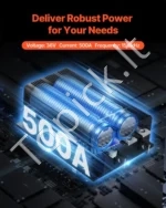 Ultra Galingas Golfo Vežimėlio Greičio Valdiklis CLUB CAR DS (Controller) 1205-117, 36V 500A - Image 2